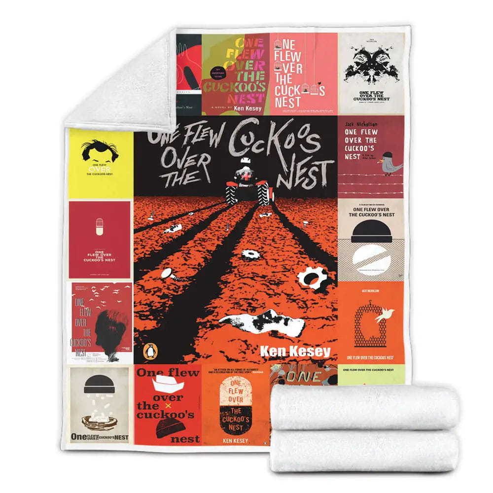 One Flew Over The Cuckoos Nest Fleece Blanket 