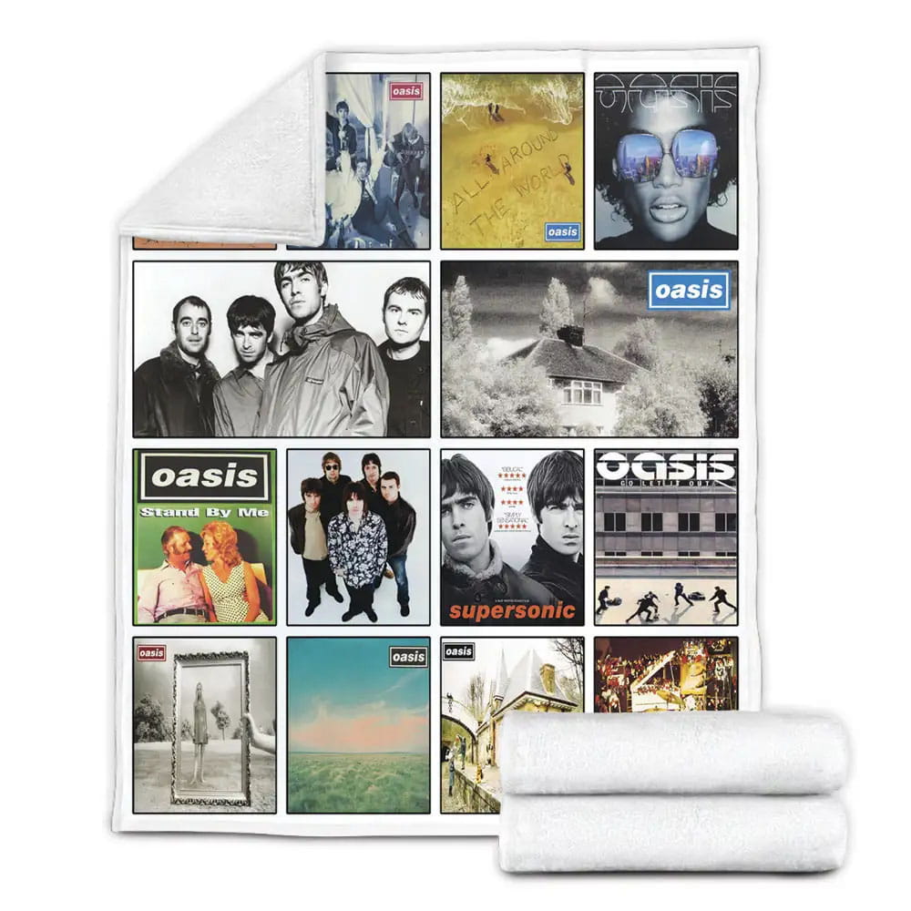 Oasis Fleece Blanket Gift For Mothers Day Fathers Day
