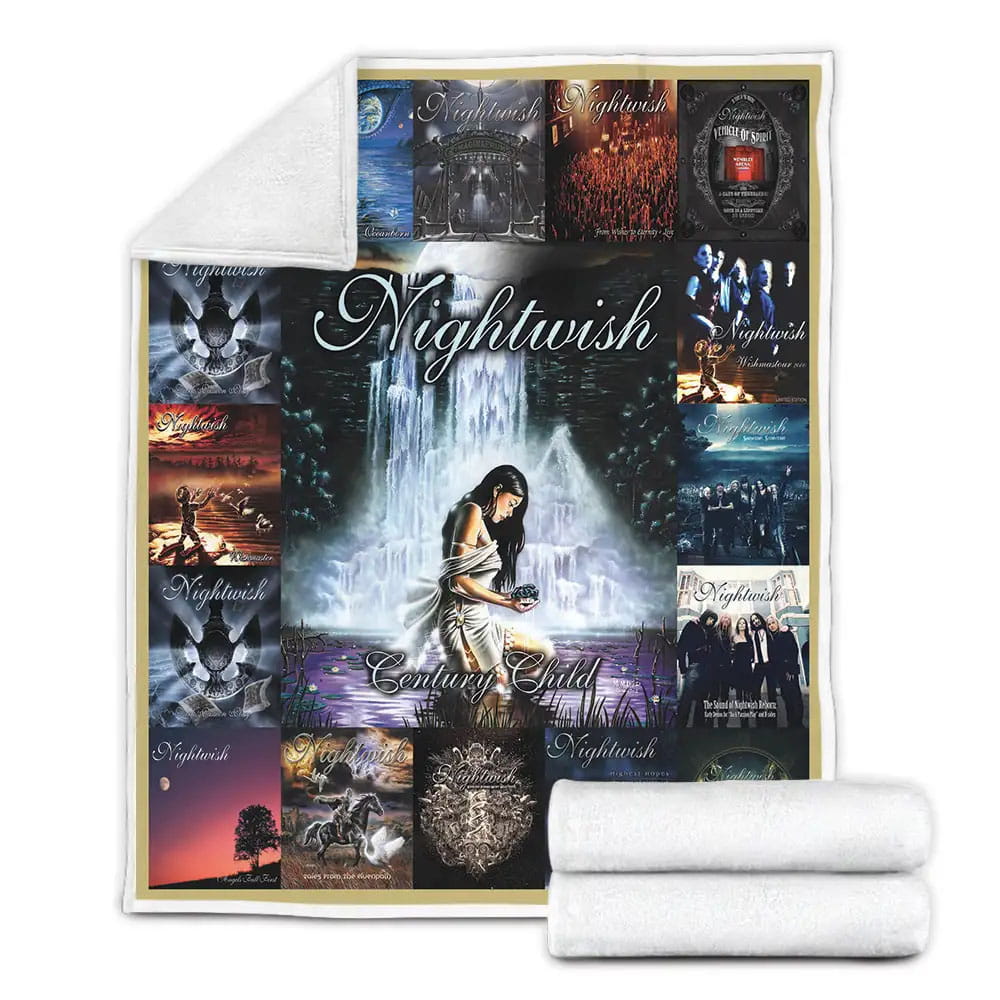 Nightwish Albums Fleece Blanket Gift For Besties