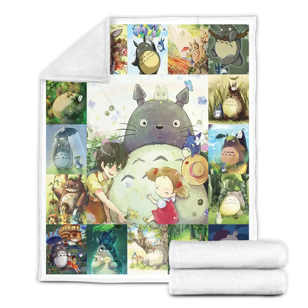 My Neighbor Totoro Fleece Blanket 