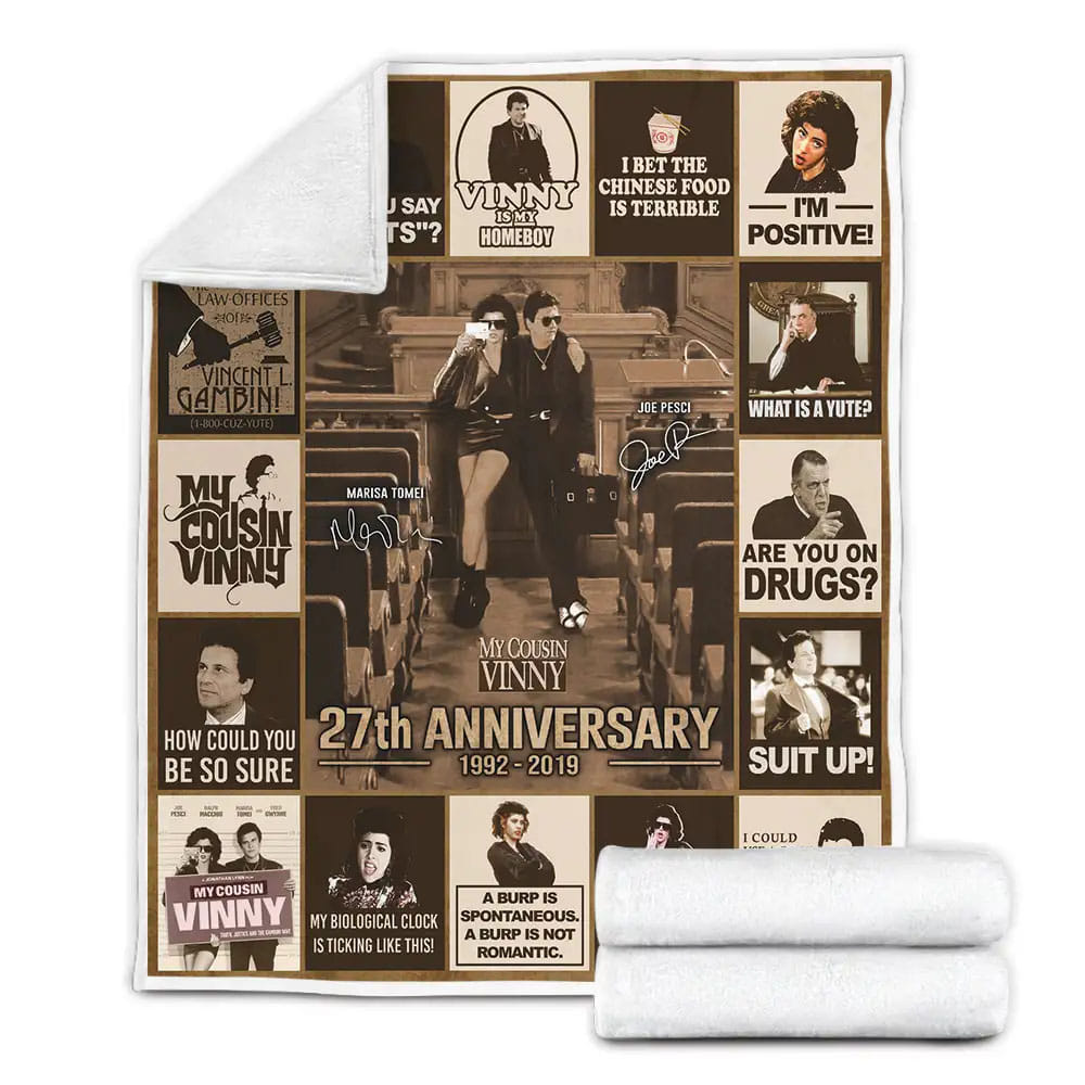 My Cousin Vinny Fleece Blanket 