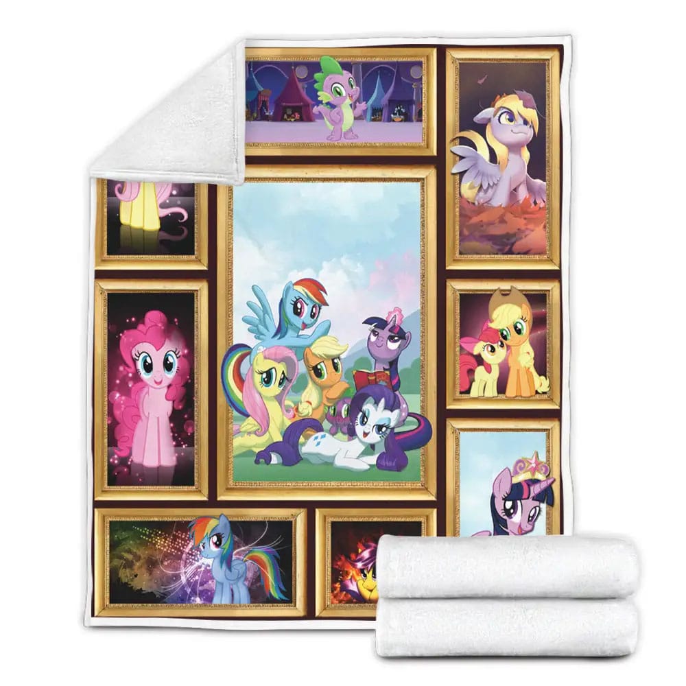 My Little Pony The Movie Fleece Blanket Gift For Besties