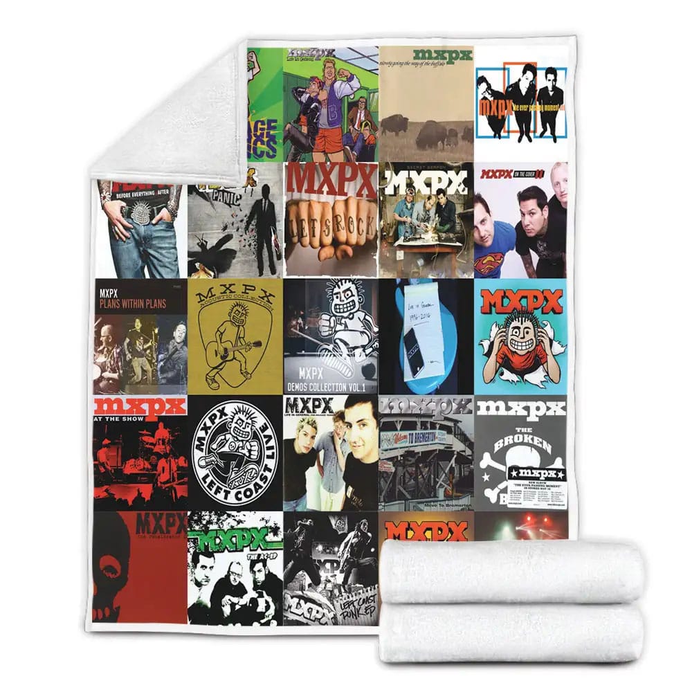 Mxpx Fleece Blanket Gift For Besties