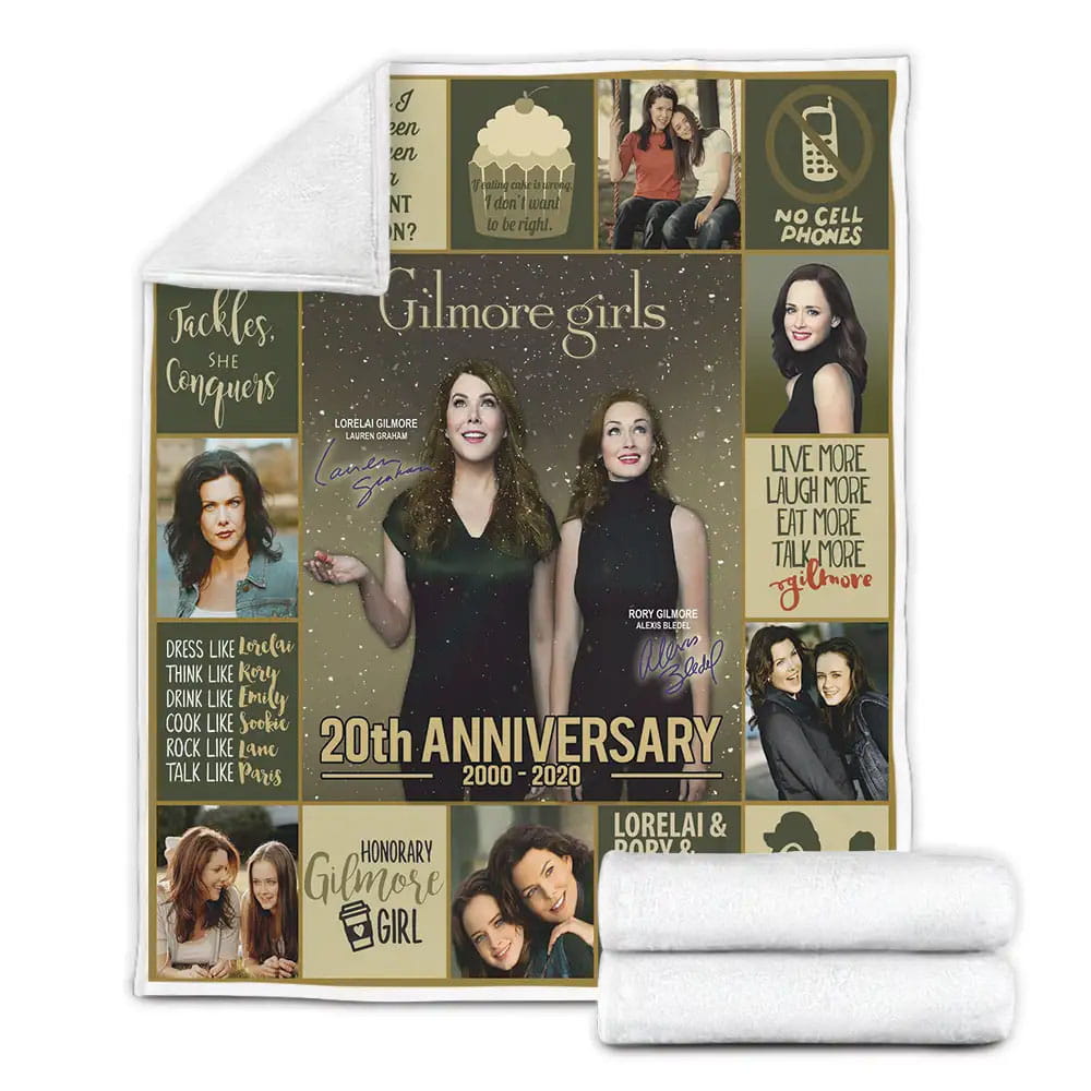 Gilmore Girls Fleece Blanket Gift For Mothers Day Fathers Day