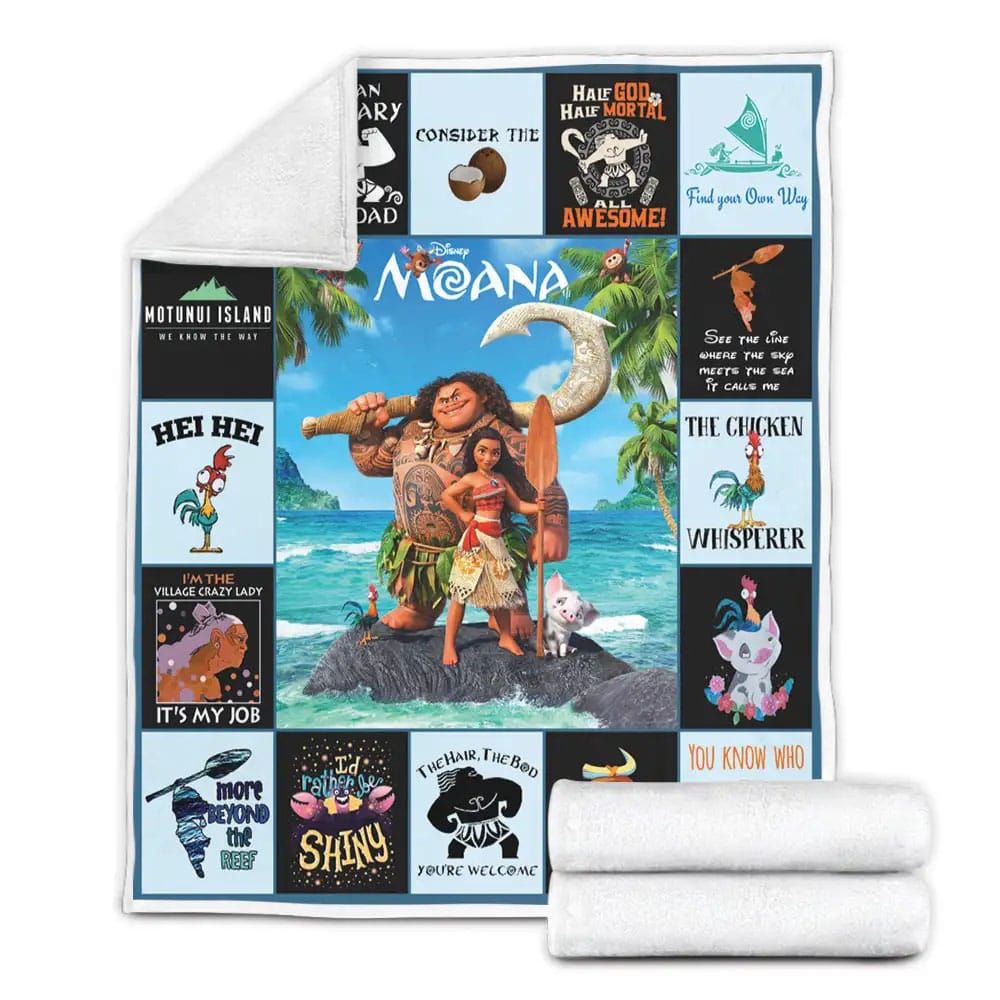 Moana Fleece Blanket 