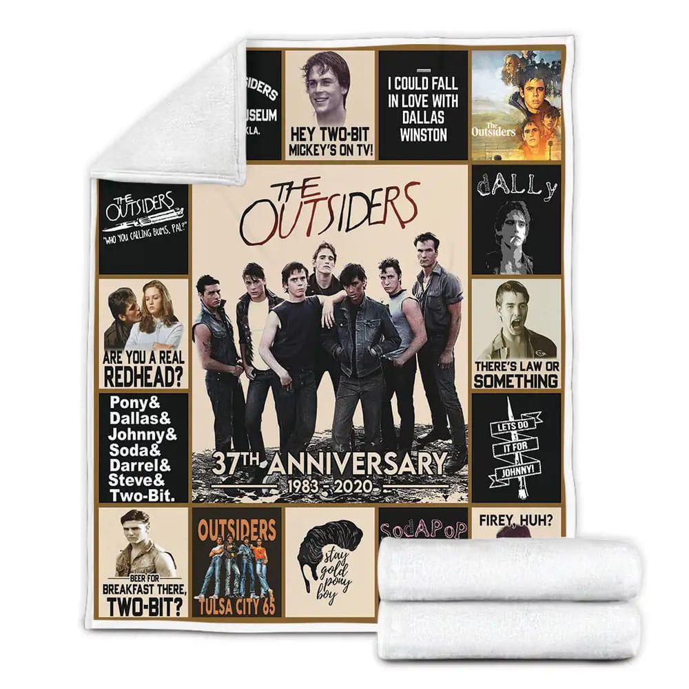 The Outsiders Fleece Blanket Gift For Besties