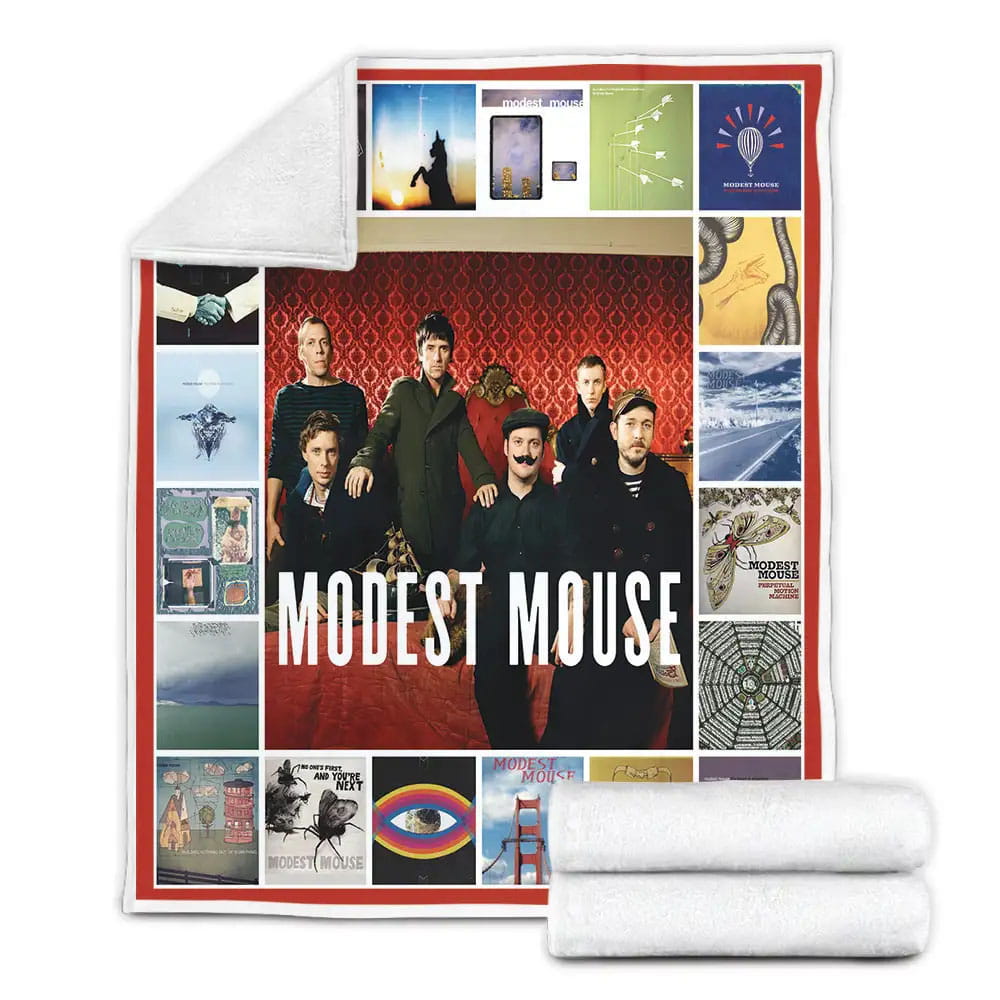Modest Mouse Fleece Blanket Gift For Besties