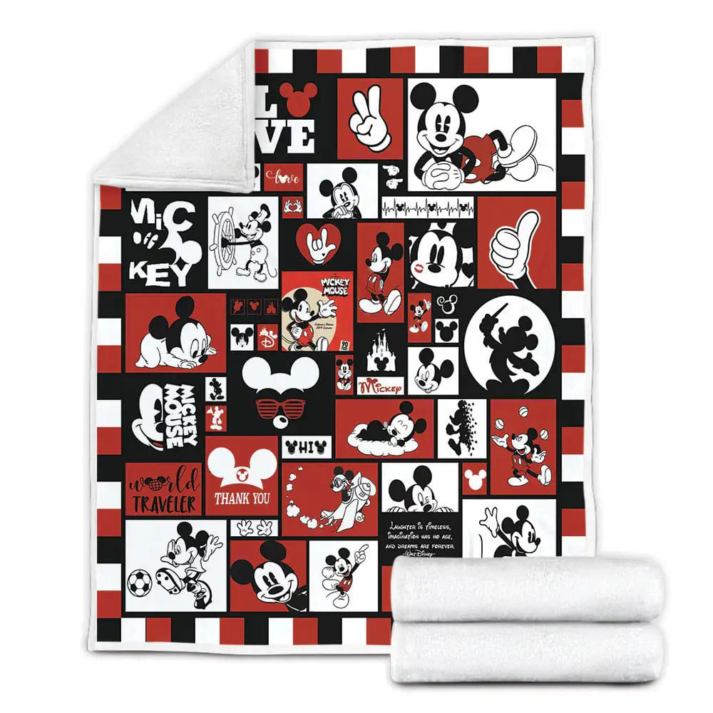 Mickey Mouse Fleece Blanket 
