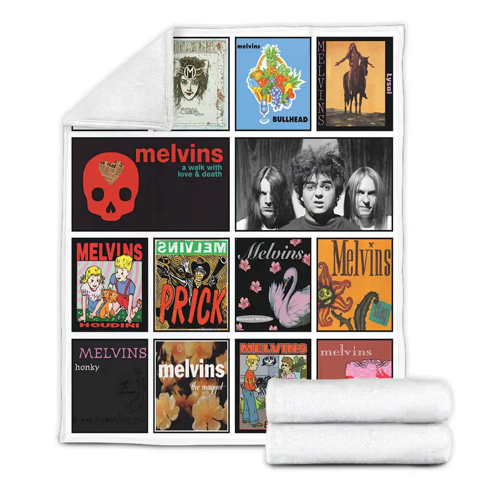 Melvins Fleece Blanket Gift For Wife Husband