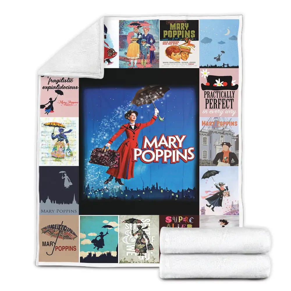 Mary Poppins Returns Fleece Blanket 