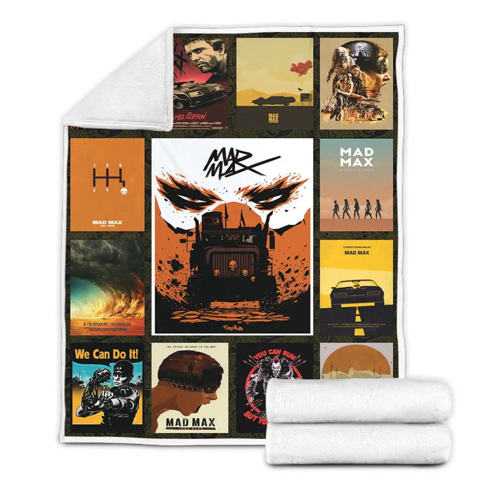 Mad Max Fleece Blanket Gift For Besties