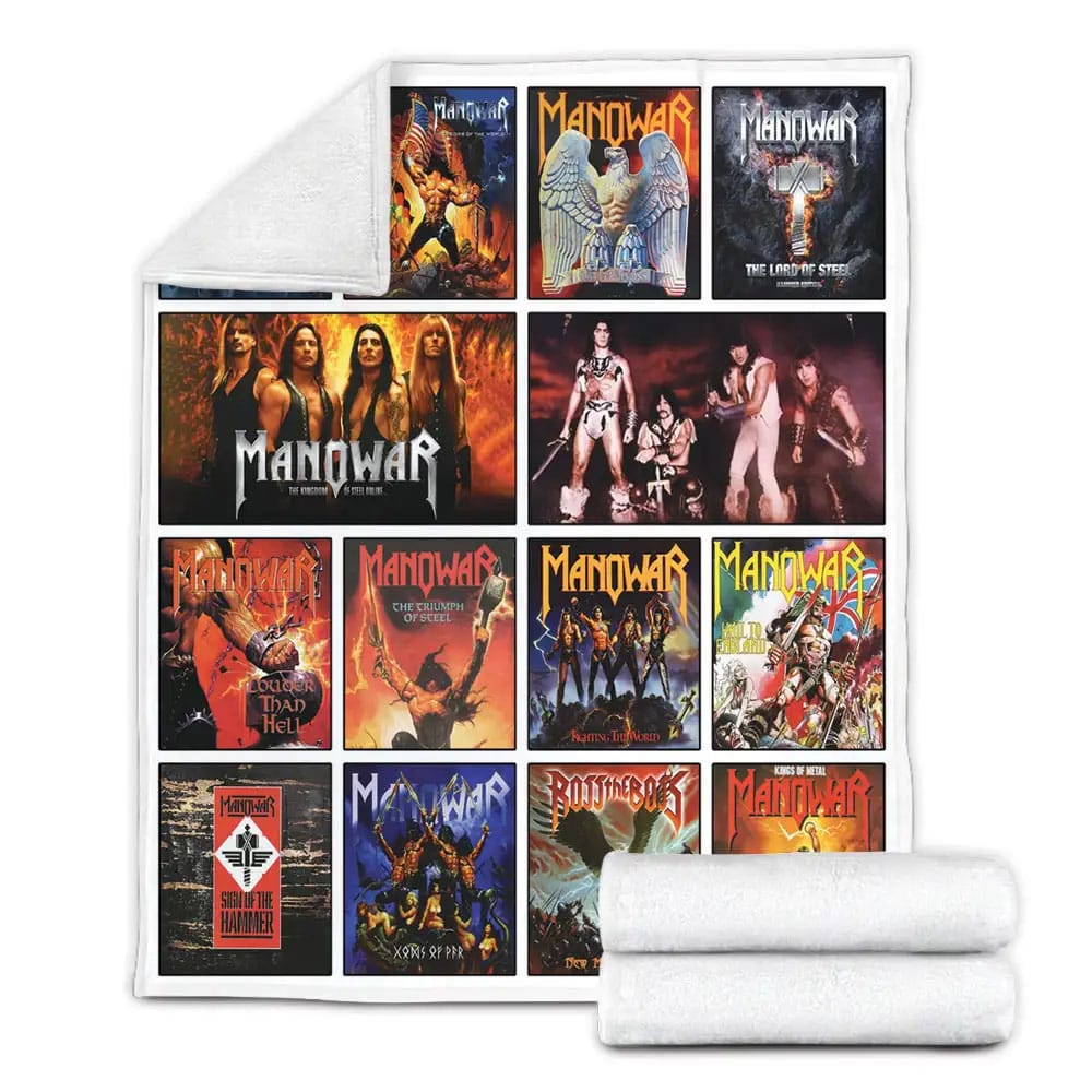 Manowar Fleece Blanket 