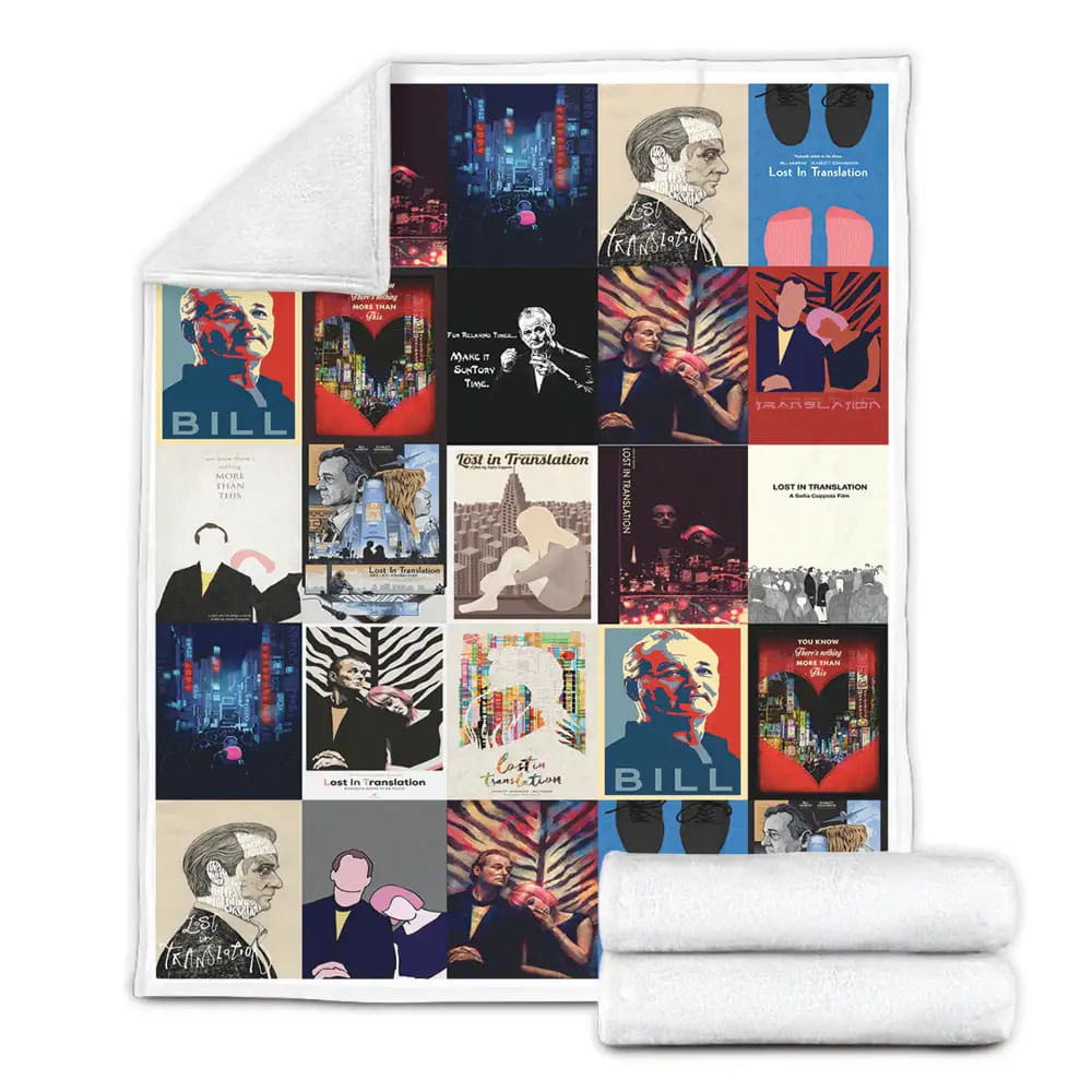 Lost In Translation Fleece Blanket Gift For Besties