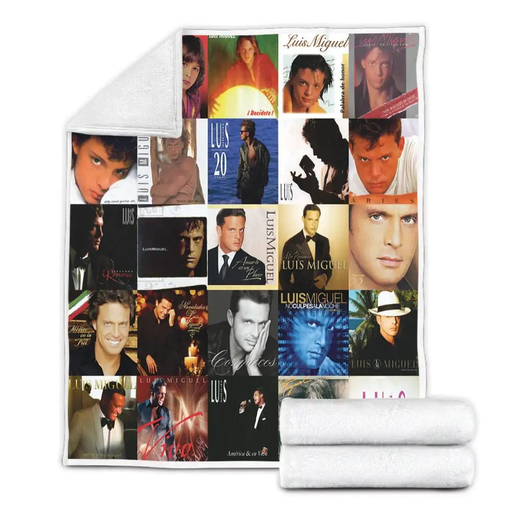 Luis Miguel Fleece Blanket 