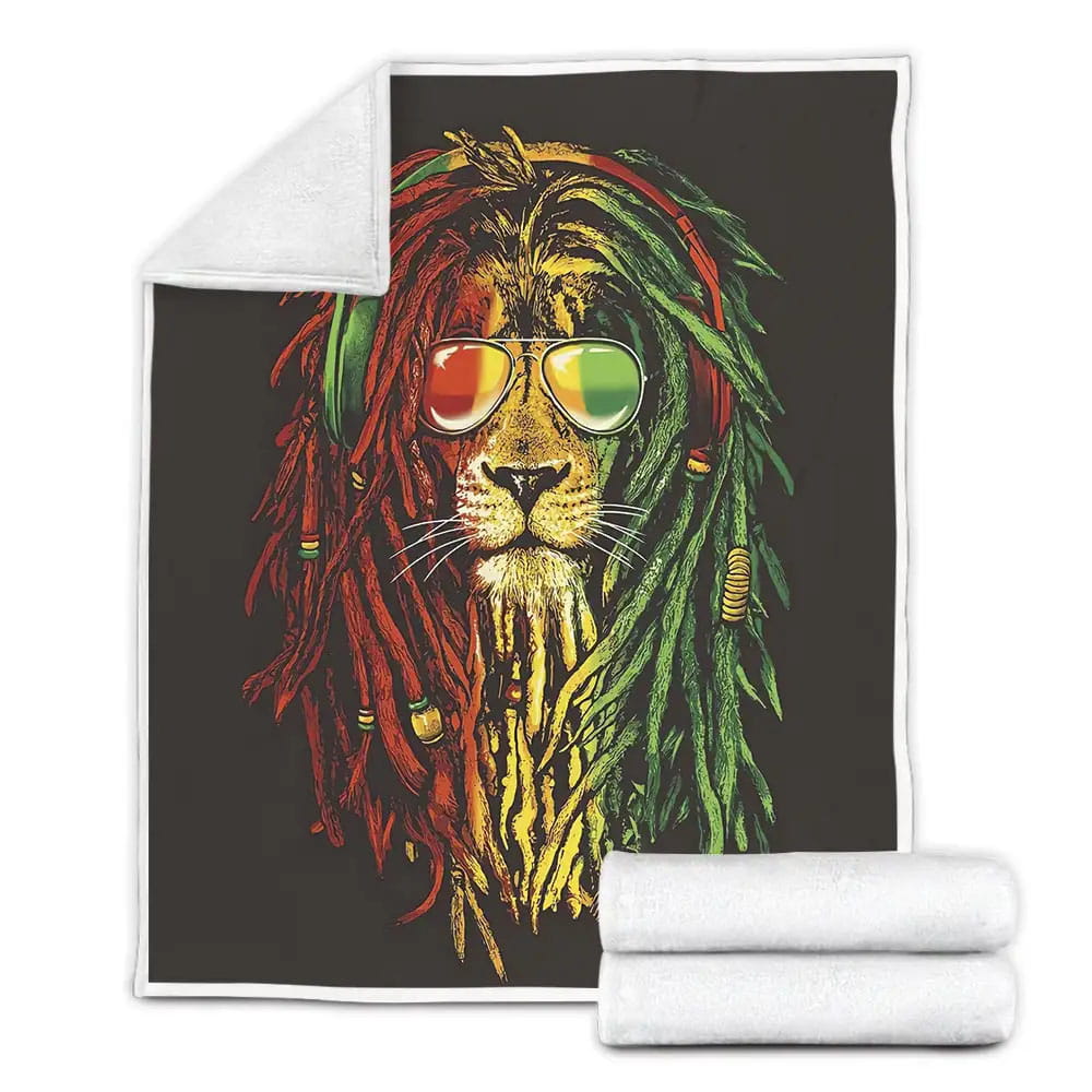 Bob Marley Fleece Blanket 