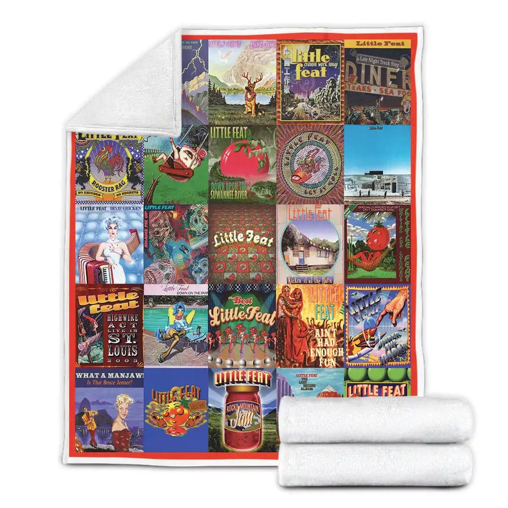 Little Feat Albums Cover Poster Fleece Blanket 