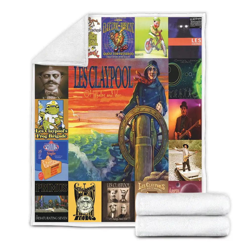 Les Claypool Albums Fleece Blanket Gift For Mothers Day Fathers Day