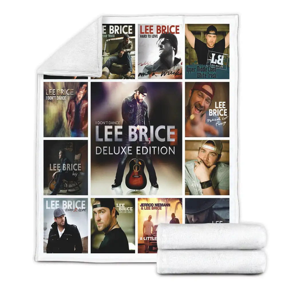 Lee Brice Albums Fleece Blanket Gift For Mothers Day Fathers Day