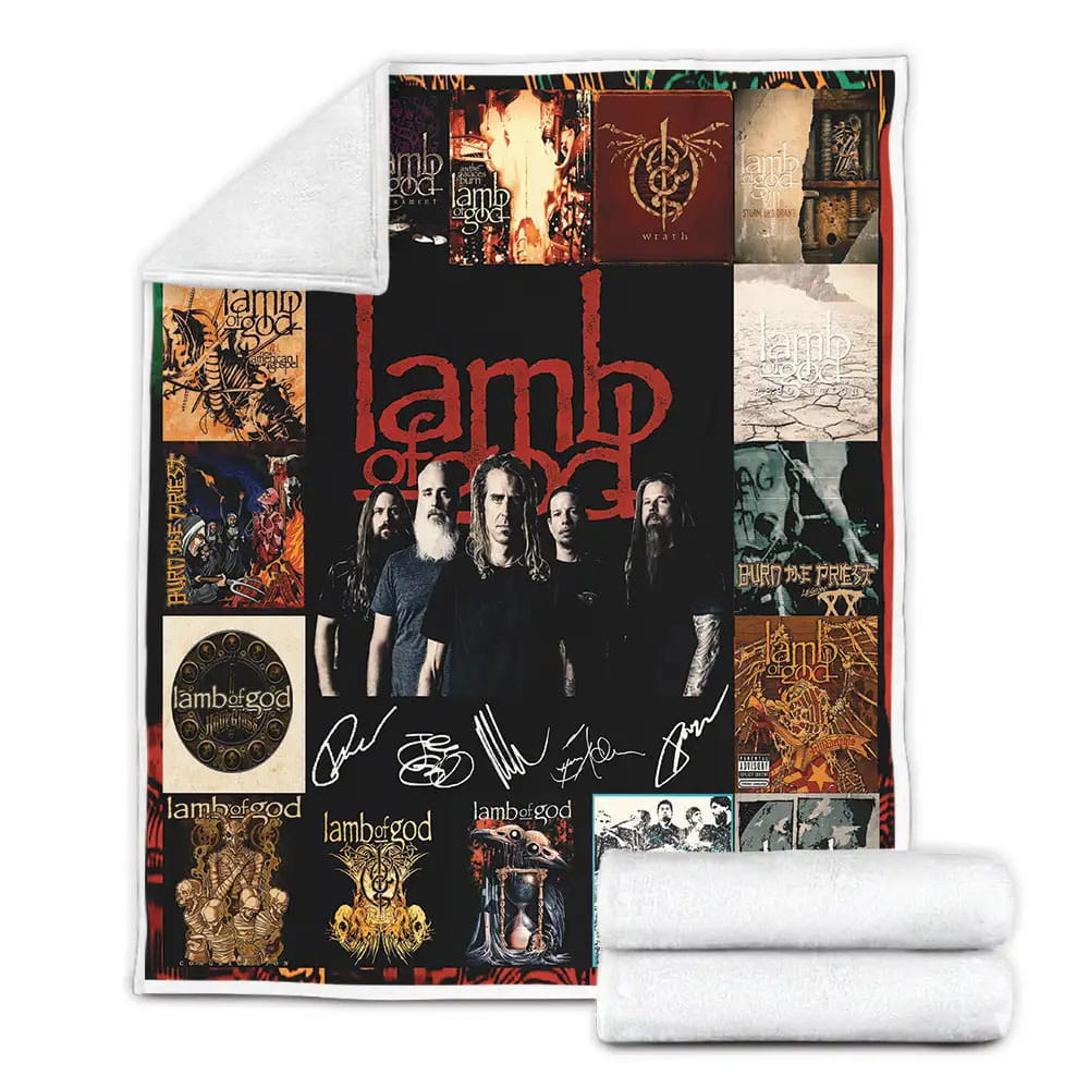 Lamb Of God Fleece Blanket 
