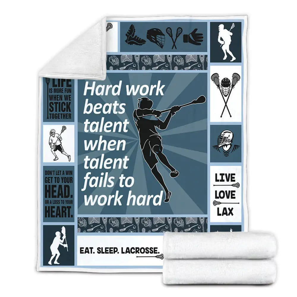Lacrosse Fleece Blanket 