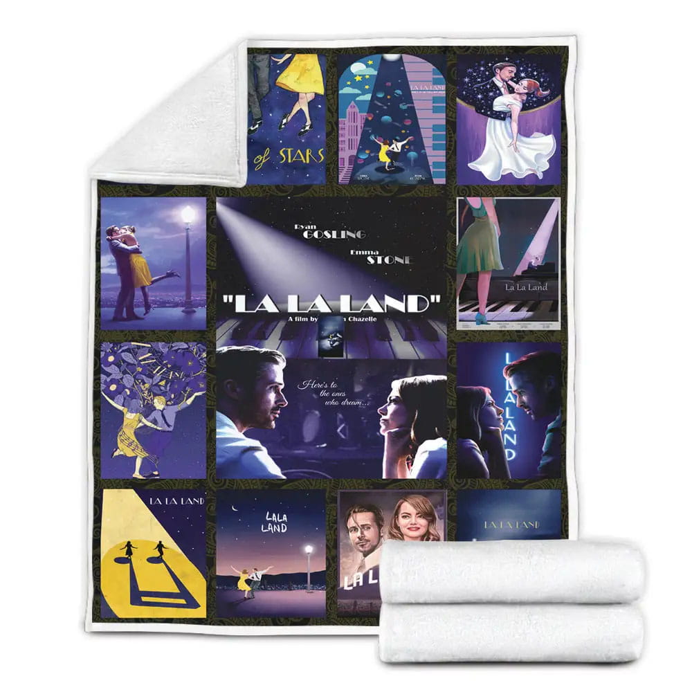 La La Land Fleece Blanket Gift For Mothers Day Fathers Day