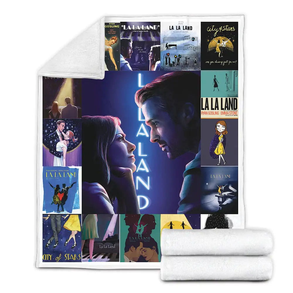 La La Land Fleece Blanket Gift For Wife Husband