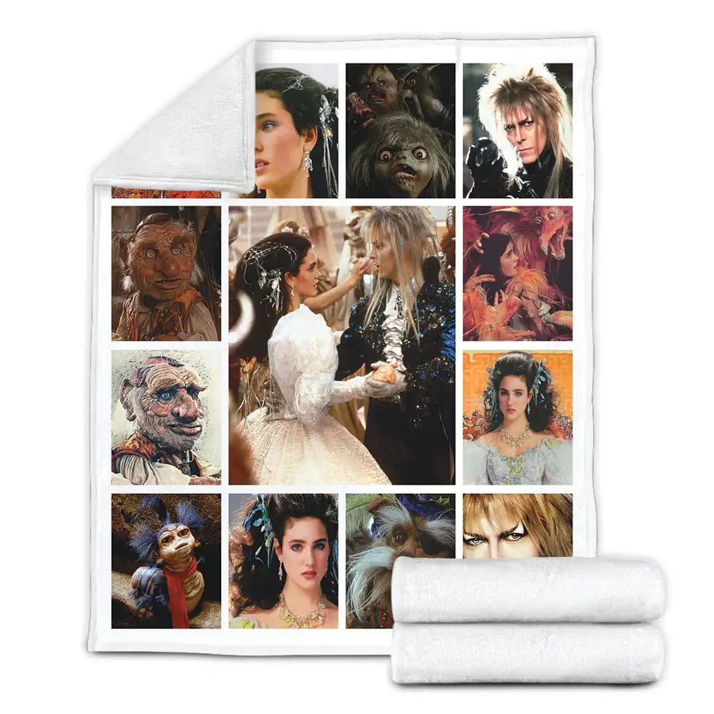 Labyrinth Fleece Blanket Gift For Birthday Halloween Christmas