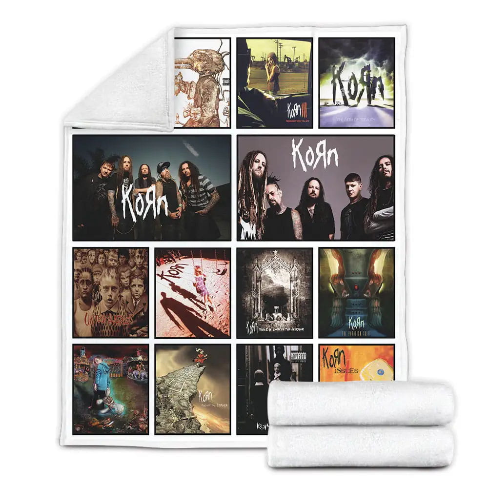 Korn Albums Fleece Blanket Gift For Besties