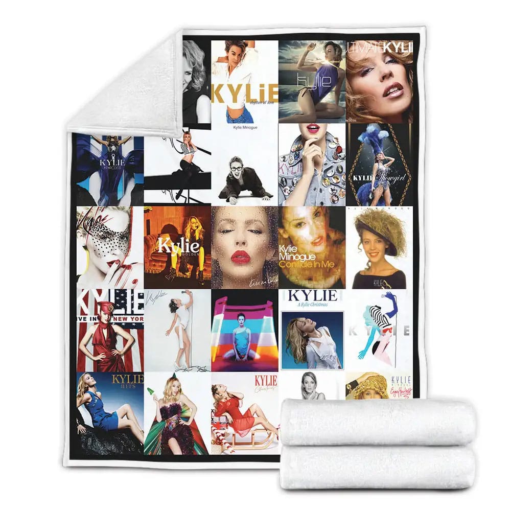 Kylie Minogue Fleece Blanket 