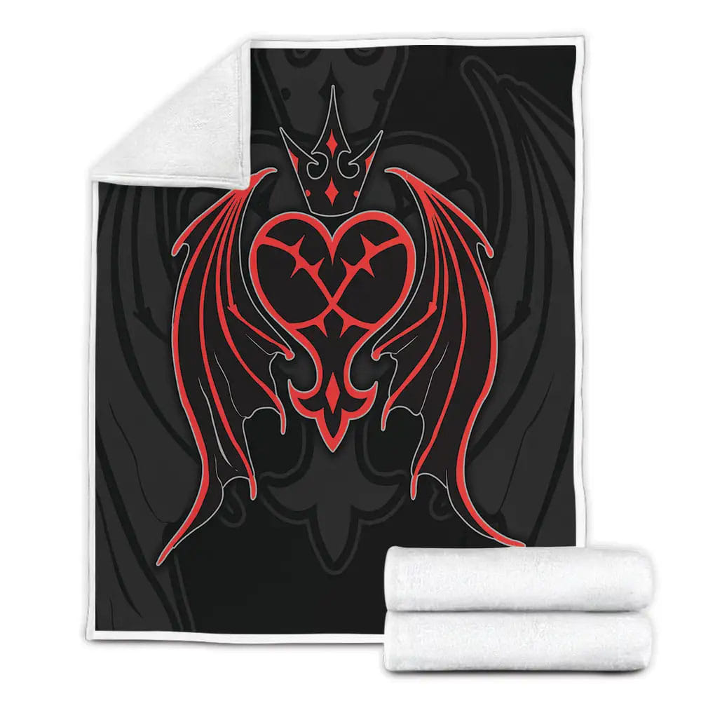 Kingdom Hearts Heartless Fleece Blanket Gift For Besties