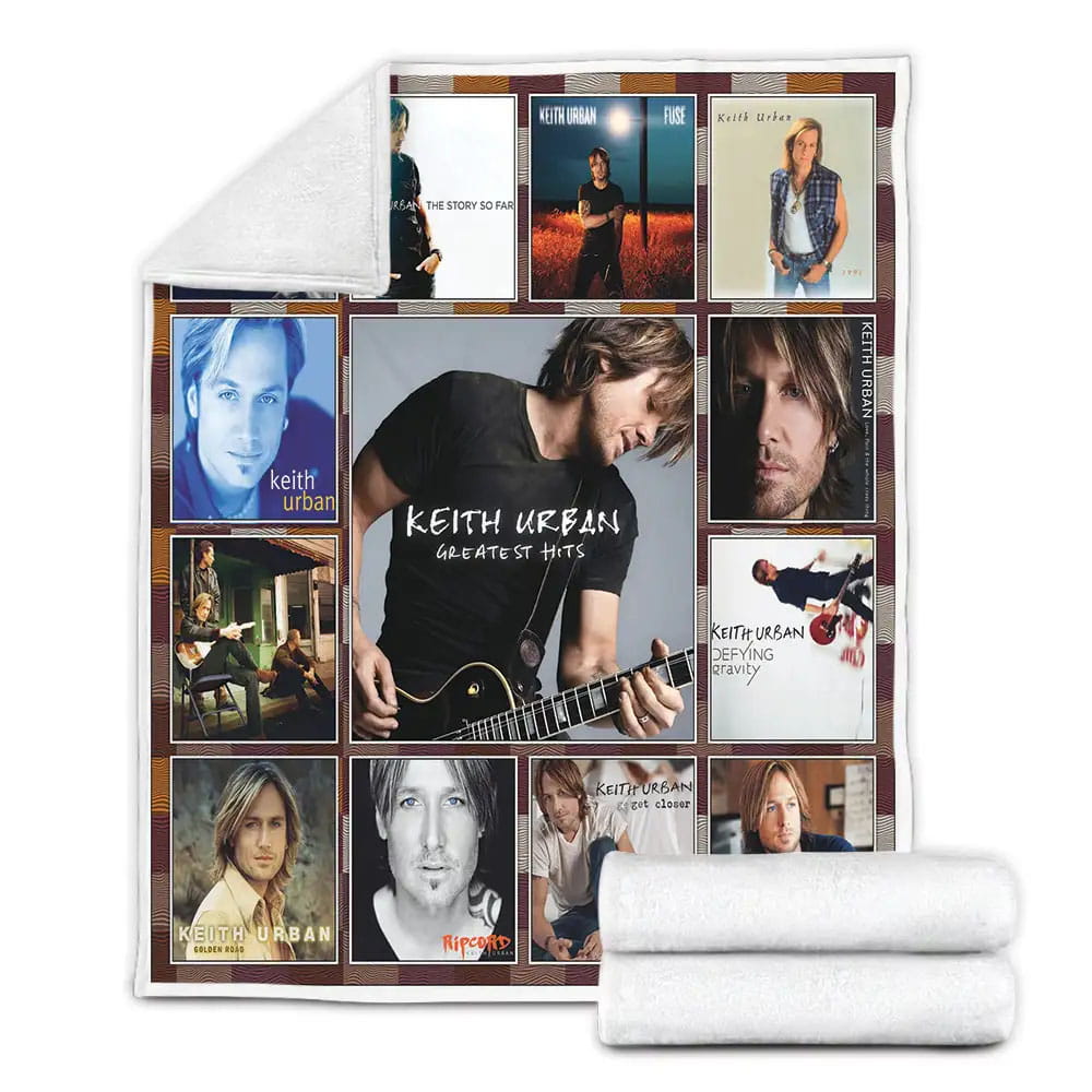 Keith Urban Fleece Blanket 