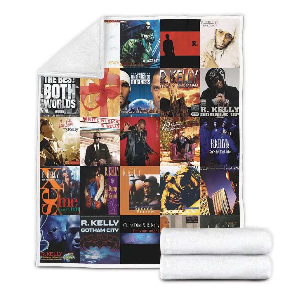 Kelly Album Covers Fleece Blanket Gift For Mothers Day Fathers Day