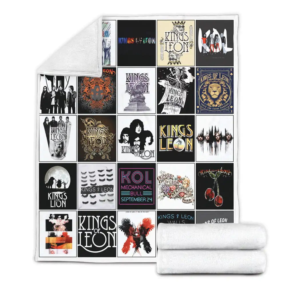 Kings Of Leon Fleece Blanket Gift For Wife Husband