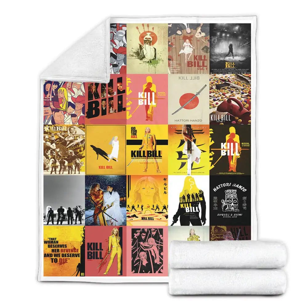 Kill Bill Fleece Blanket Gift For Besties