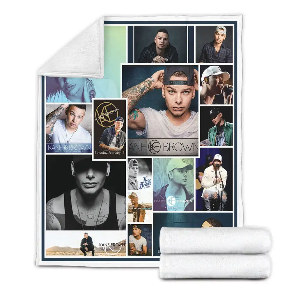 Kane Brown Fleece Blanket 