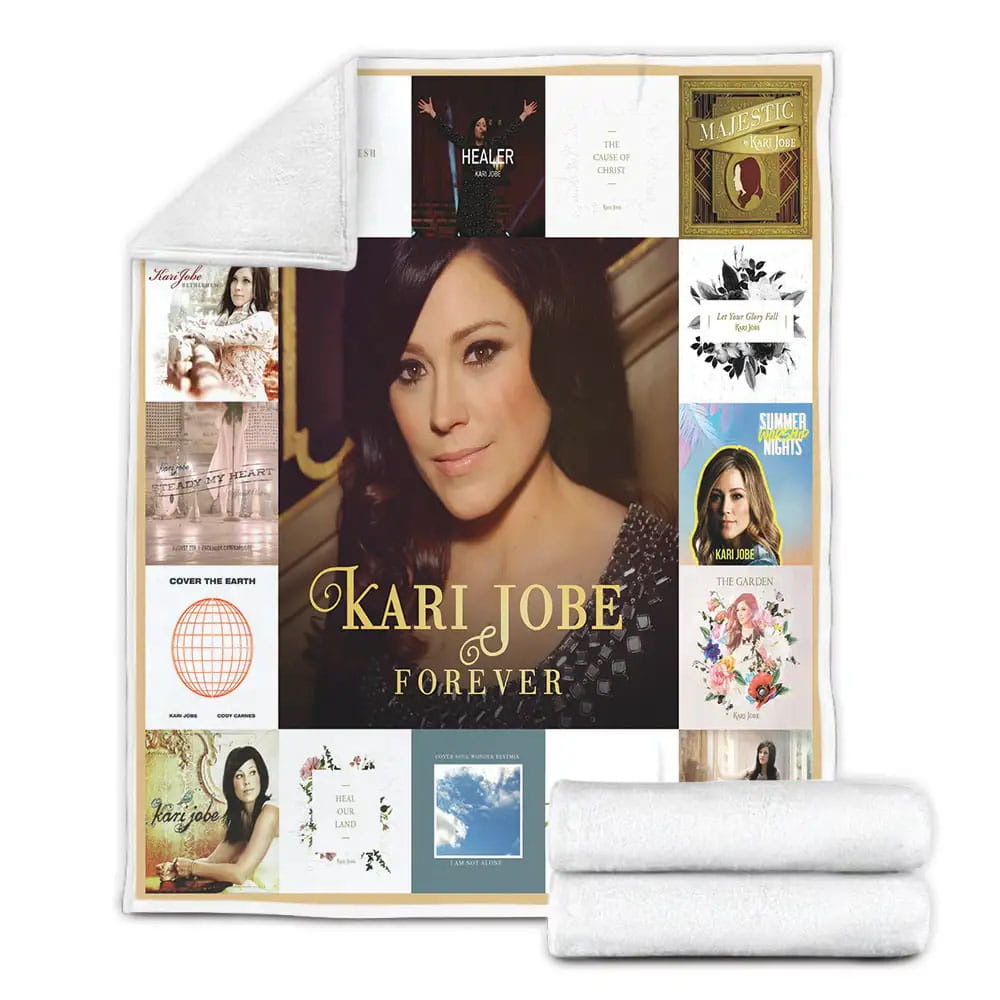 Kari Jobe Albums Fleece Blanket Gift For Besties