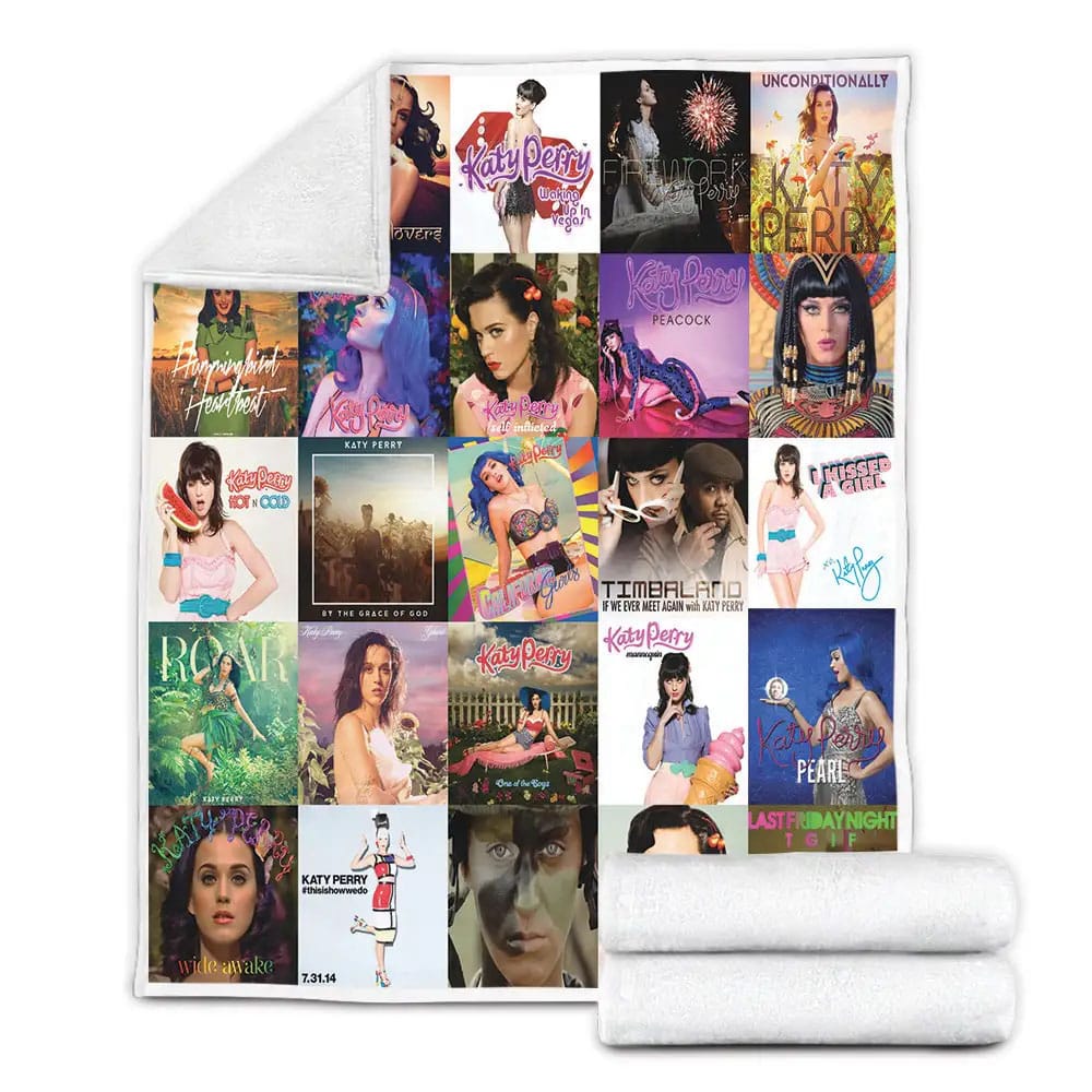 Katy Perry Fleece Blanket Gift For Besties