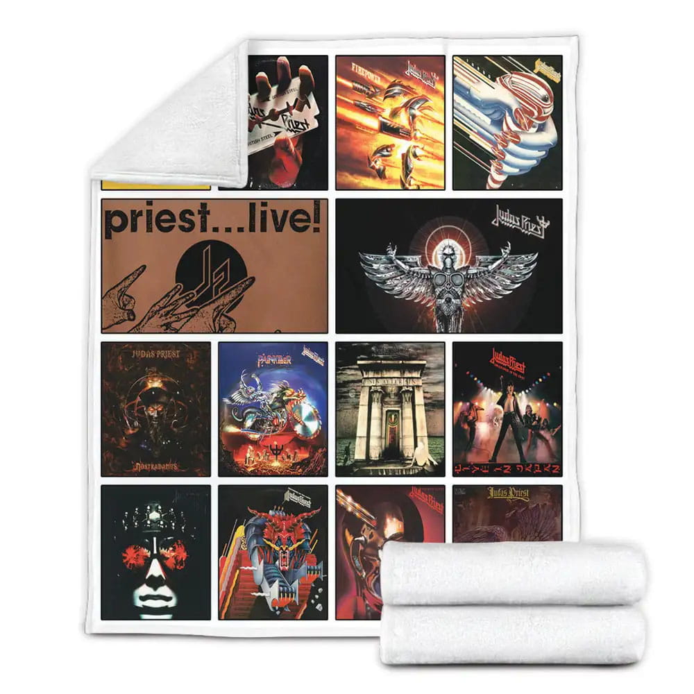 Judas Priest Fleece Blanket Gift For Besties