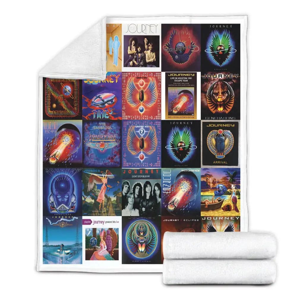 Journey Fleece Blanket Gift For Wife Husband