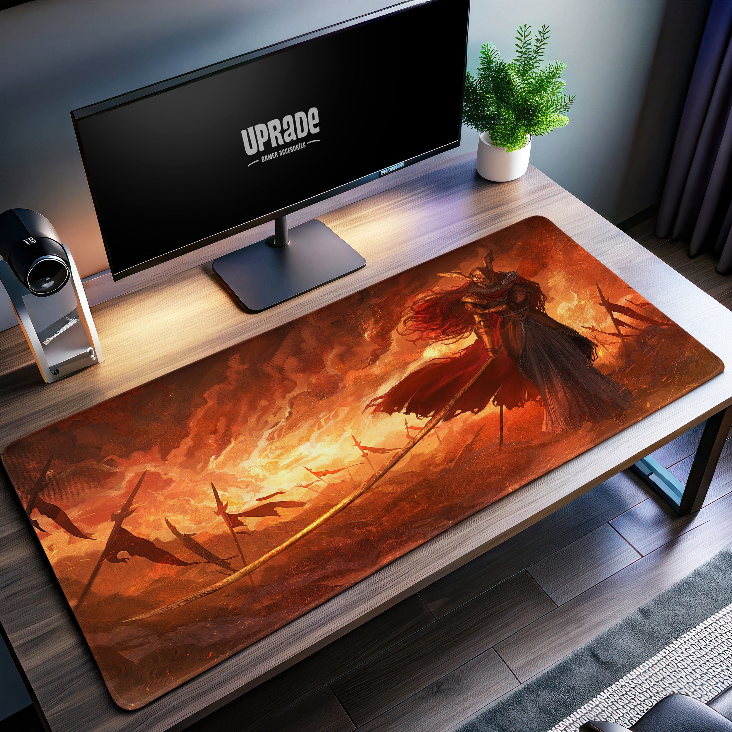 Allleftout Elden Ring Malenia Desk Mat, Blade Of Miquella Mouse Pad