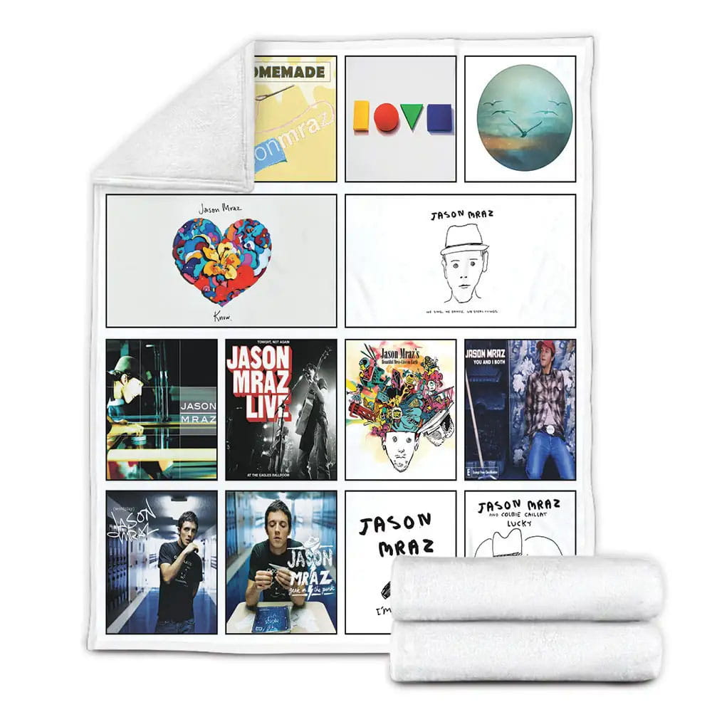 Jason Mraz Fleece Blanket Gift For Birthday Halloween Christmas