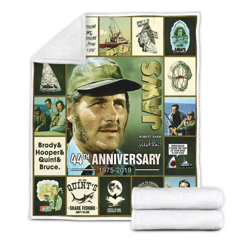 Jaws Fleece Blanket 