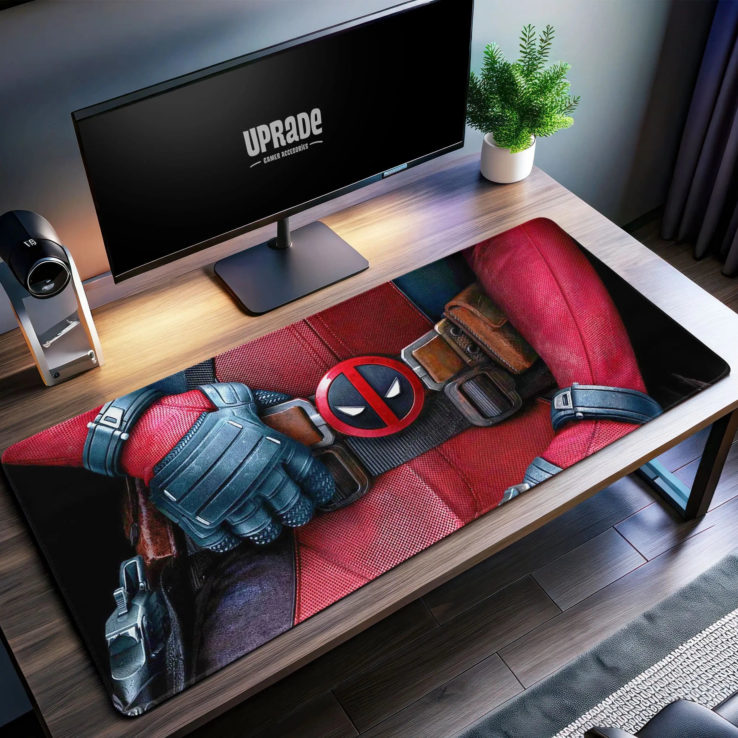 Allleftout Deadpool Desk Mat, Merc With A Mouth Mouse Pad