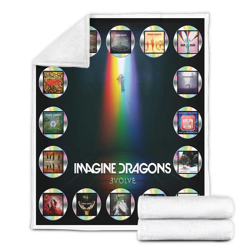 Imagine Dragons Fleece Blanket Gift For Besties