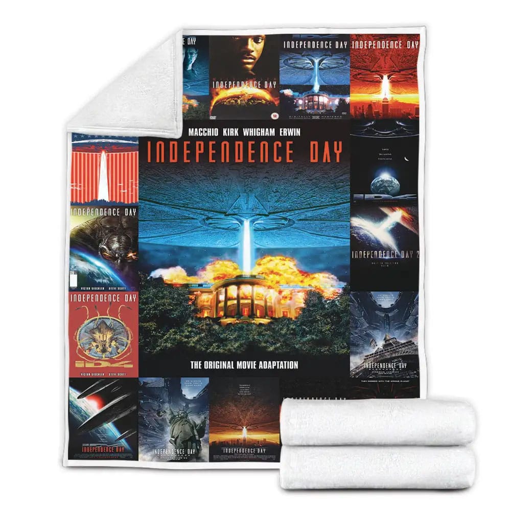 Independence Day Fleece Blanket Gift For Besties
