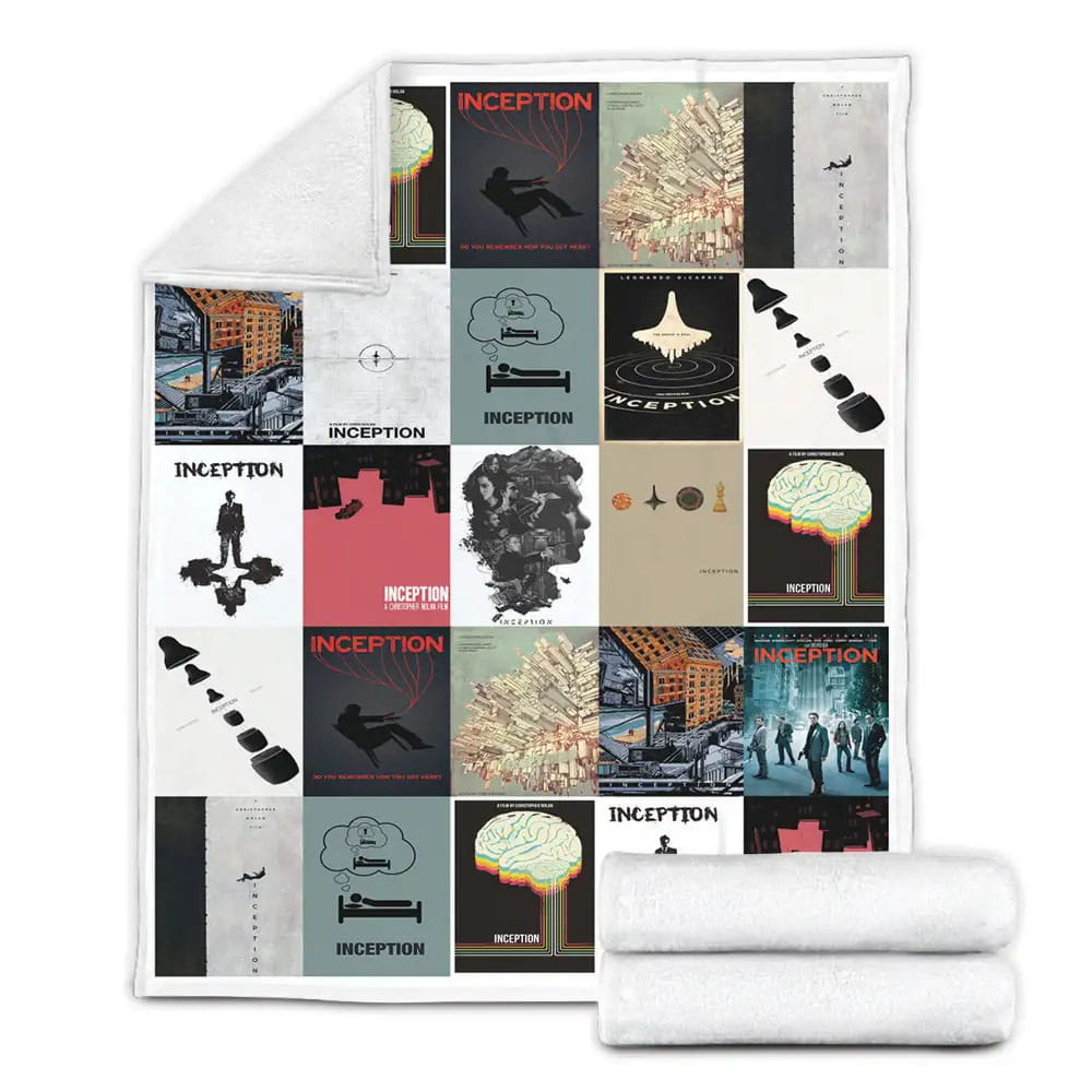 Inception Fleece Blanket Gift For Birthday Halloween Christmas