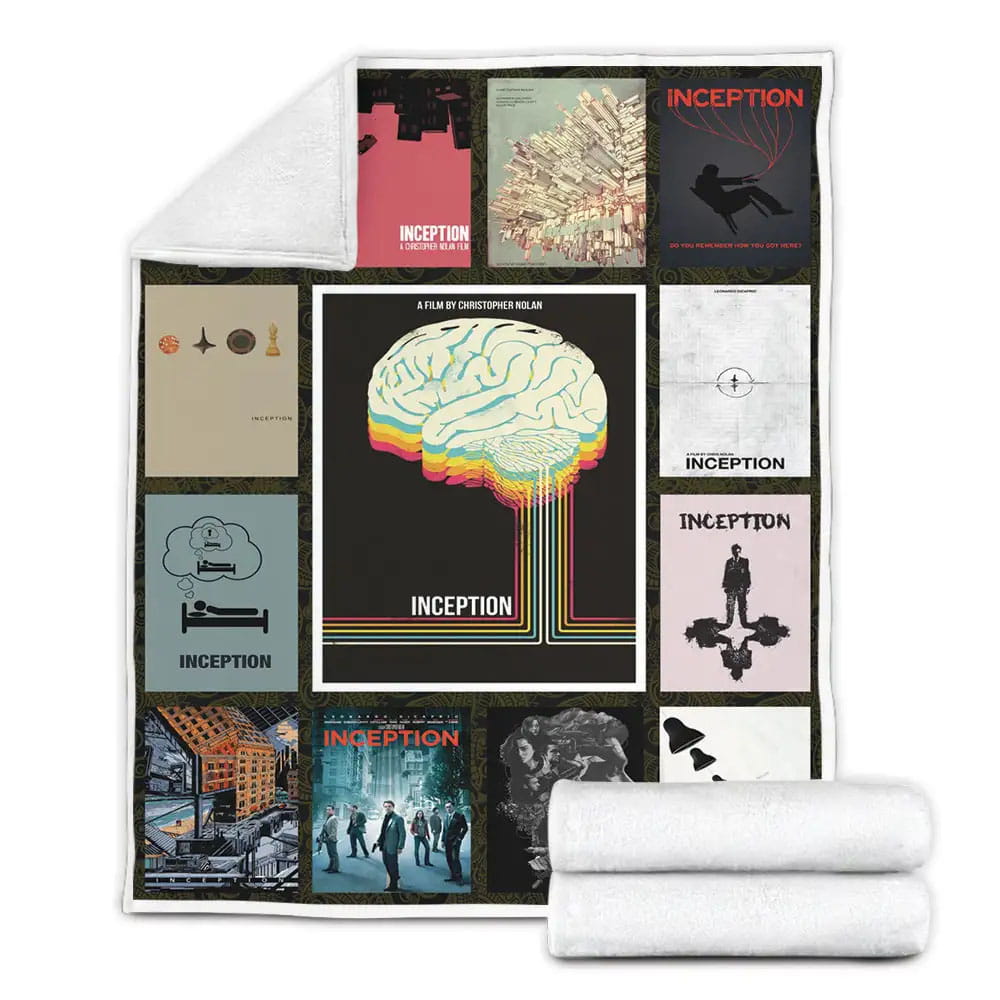 Inception Fleece Blanket Gift For Wife Husband