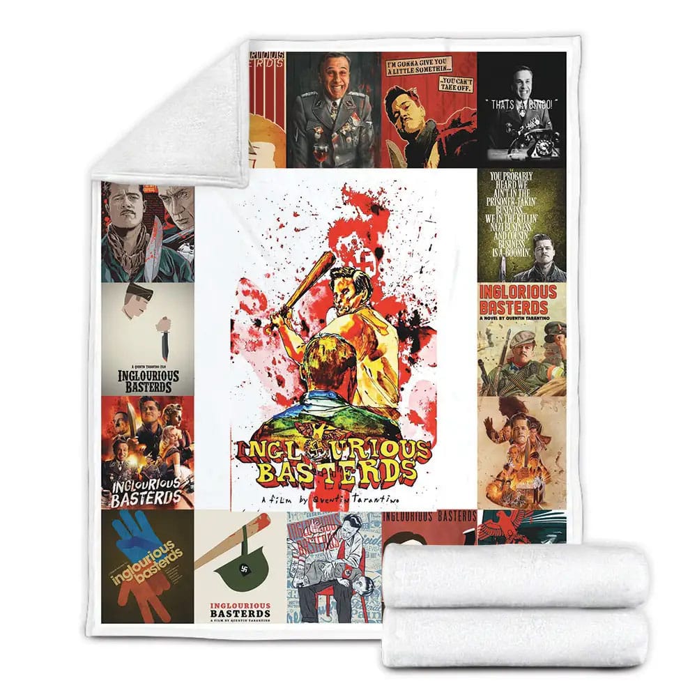 Inglourious Basterds Fleece Blanket Gift For Besties