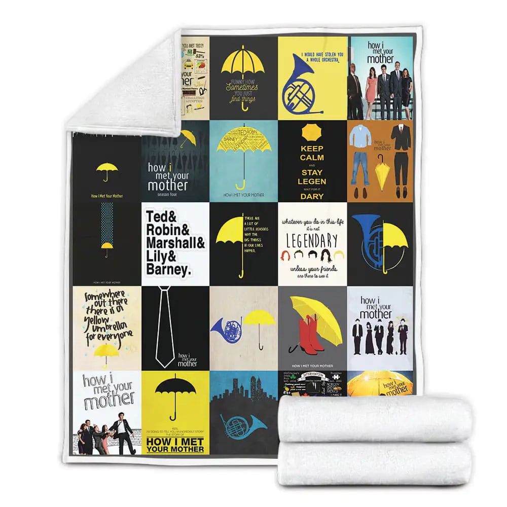 How I Met Your Mother Fleece Blanket 