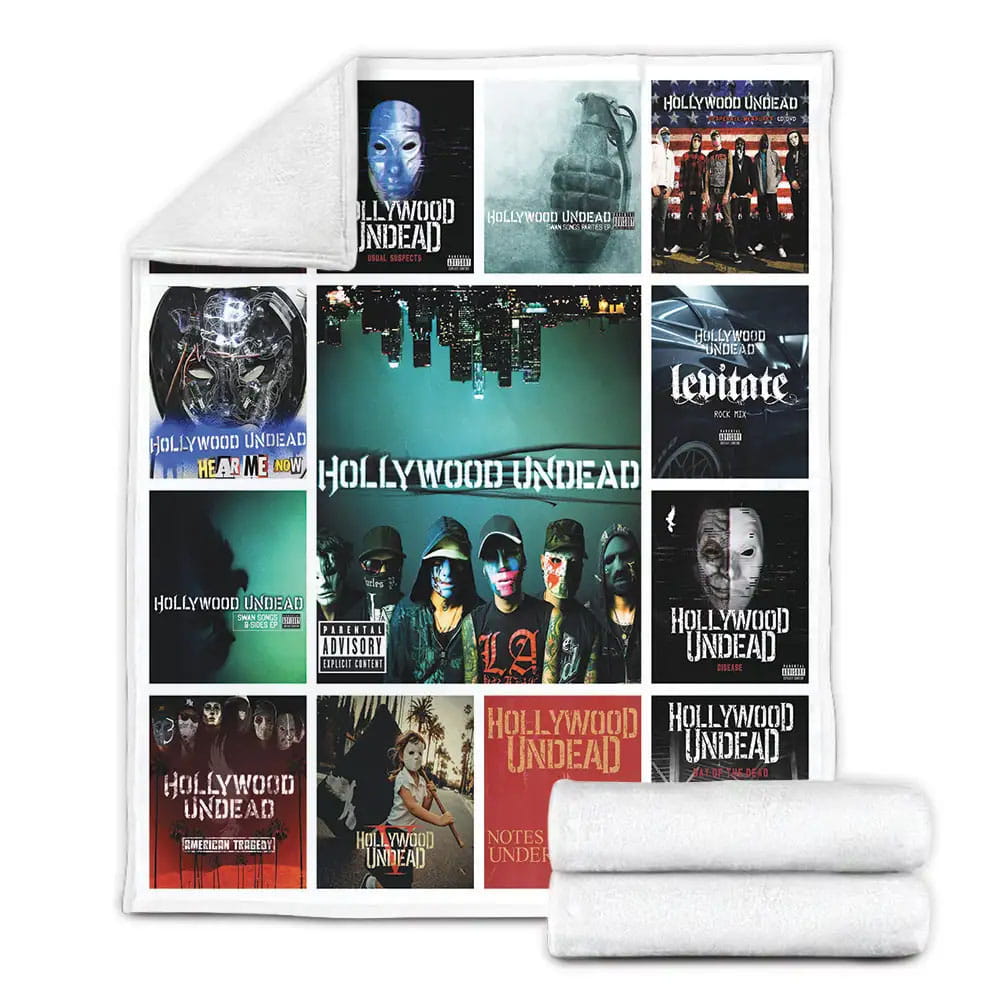 Hollywood Undead Fleece Blanket Gift For Besties
